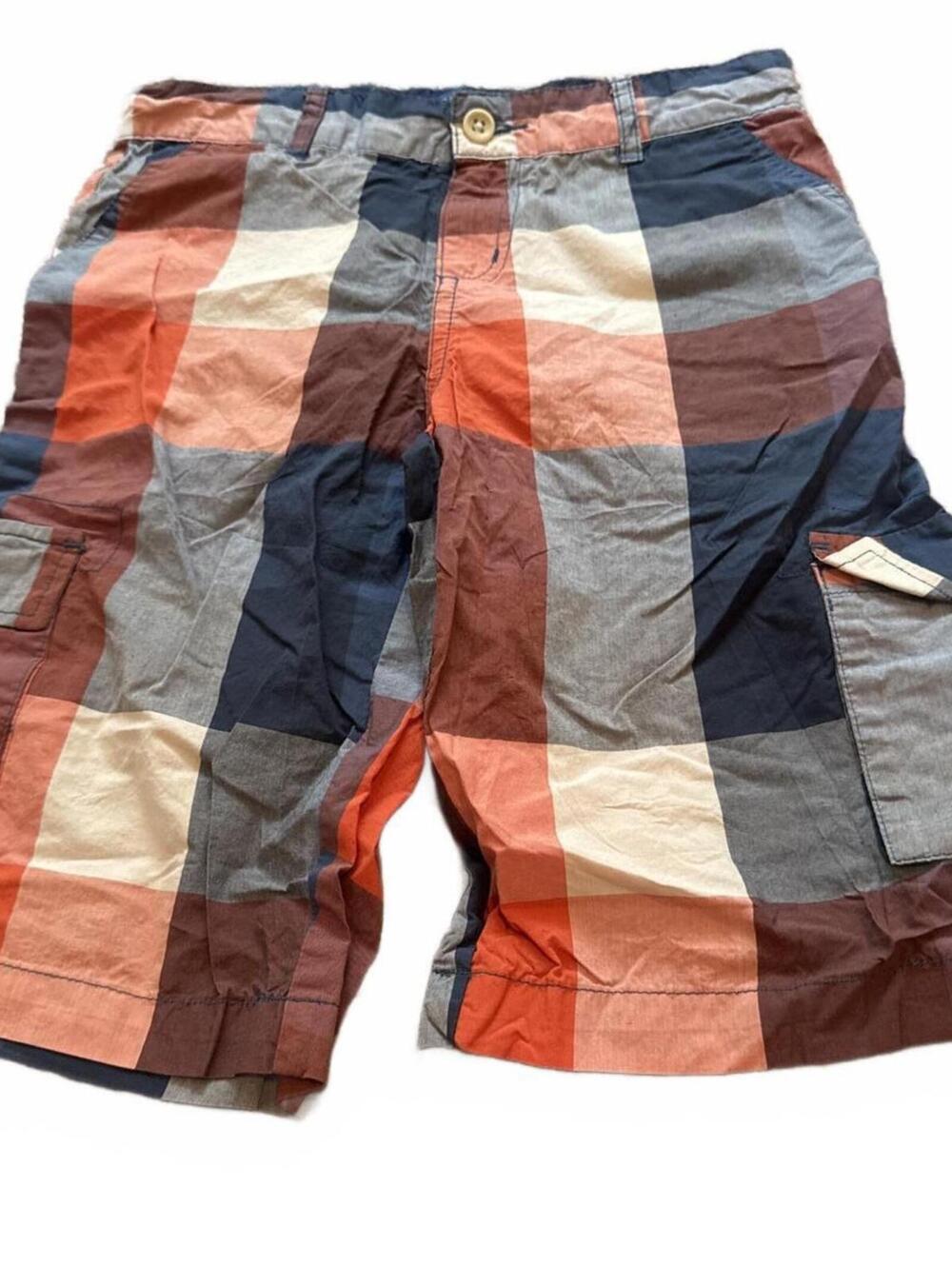 Guess Boys Cargo Shorts Size 12 - Casual Colorblock Fit